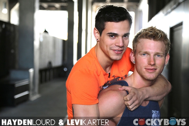 Larger Gay Porn Actor Levi - Levi Karter and Hayden Lourd â€“ Nude Guys Sex Pics