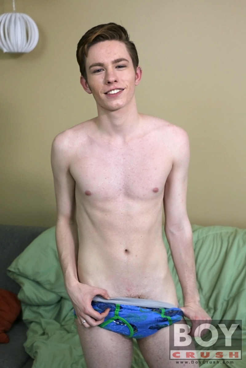 18 Year Old Naked Twink Nico Michaelson Jerks Out His Fir