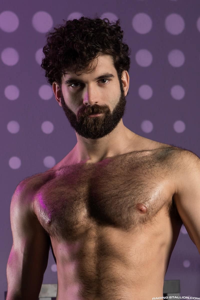 Hairy Gay Porn Star Valentino - Giovanni Valentino slips his big cock inside the hairy hunk ...